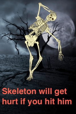 Screenshot of the application Talking Skeleton - #3