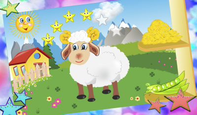 Screenshot of the application A Nourishing Farm (for children) - #1