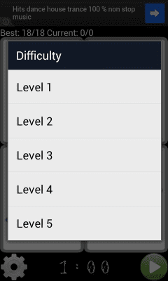 Screenshot of the application Match me - #8