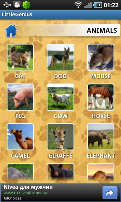 Screenshot of the application My little genius - #3