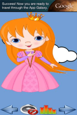 Screenshot of the application Connecting the dots - Princesses - #3