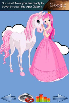 Screenshot of the application Connecting the dots - Princesses - #7