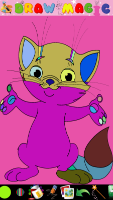 Screenshot of the application Coloring 2 - #3