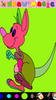 Screenshot of the application Coloring 2 - #7