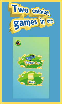 Screenshot of the application Coloring - cars - #7