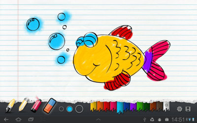 Screenshot of the application Coloring Pages - #2