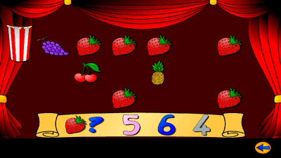 Screenshot of the application Numbers for Kids - #3