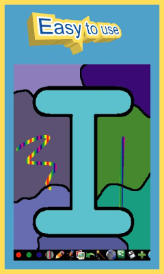 Screenshot of the application Coloring for children - the alphabet - #2