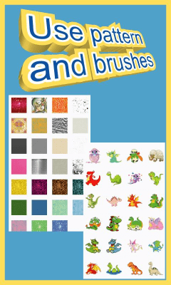 Screenshot of the application Coloring for children - Dinosaur - #4