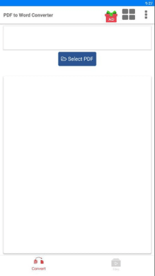 Screenshot of the application PDF to Word Converter - #4