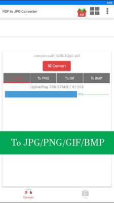 Screenshot of the application PDF to JPG Converter - JPG to PDF Converter - #2