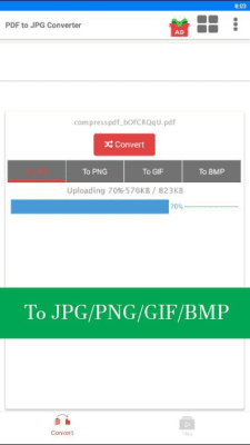 Screenshot of the application PDF to JPG Converter - JPG to PDF Converter - #5