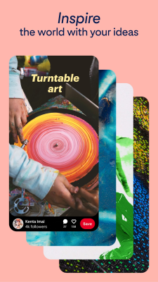 Screenshot of the application Pinterest Lite - #4