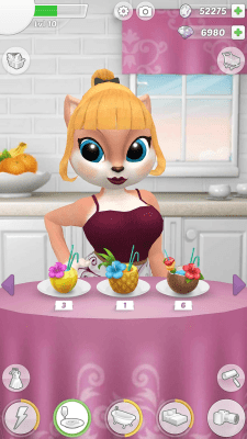 Screenshot of the application Talking Cat Kimi: My Virtual Pet - #1