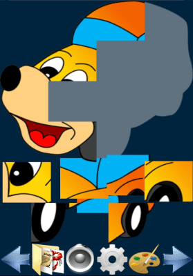 Screenshot of the application Assemble the figure from the pieces - #7