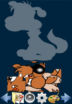 Screenshot of the application Assemble the figure from the pieces - #9