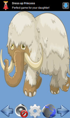 Screenshot of the application Connecting the dots - Dinosaurs - #4