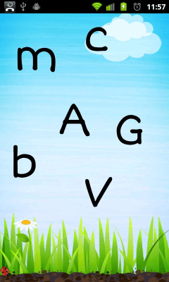 Screenshot of the application Learn the Alphabet - #2