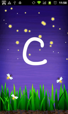 Screenshot of the application Learn the Alphabet - #3