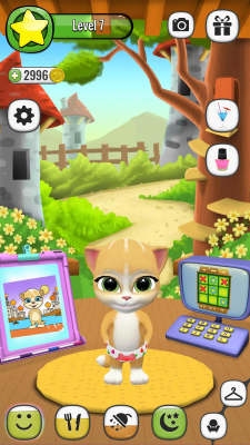 Screenshot of the application My Talking Cat Emma - Virtual Pet - #5