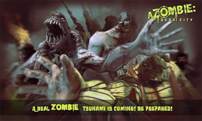 Screenshot of the application aZombie Dead City Zombie Shooting Game - #1