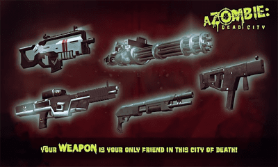 Screenshot of the application aZombie Dead City Zombie Shooting Game - #2