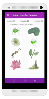 Screenshot of the application Child Tests - developmental game for children - #4