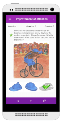 Screenshot of the application Child Tests - developmental game for children - #5