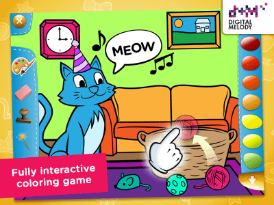 Screenshot of the application Joypa Colors Kids Coloring Fun - #3