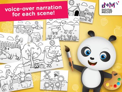 Screenshot of the application Joypa Colors Kids Coloring Fun - #4