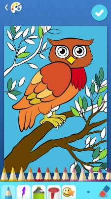 Screenshot of the application KIDOZ paint set - #3