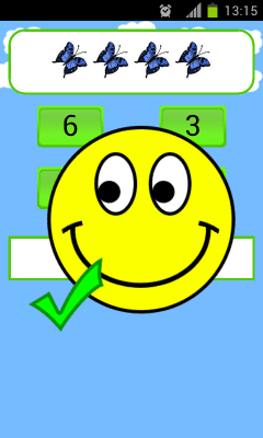 Screenshot of the application Learn to count - #2