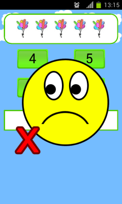Screenshot of the application Learn to count - #5