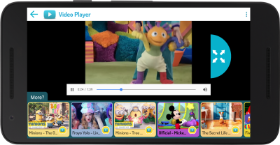 Screenshot of the application KIDOZ TV: Best Videos for Kids - #4