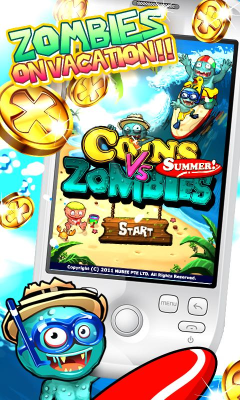 Screenshot of the application Coins Vs Zombies Summer - #1