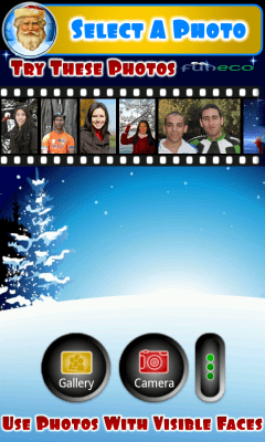 Screenshot of the application Photo talks New Year-Christmas - #1