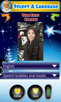 Screenshot of the application Photo talks New Year-Christmas - #2