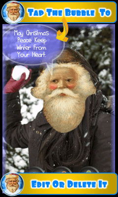 Screenshot of the application Photo talks New Year-Christmas - #6