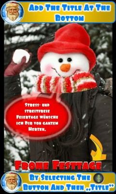 Screenshot of the application Photo talks New Year-Christmas - #8