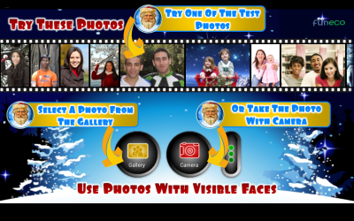 Screenshot of the application Photo talks New Year-Christmas - #9