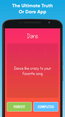 Screenshot of the application Truth Or Dare - #1