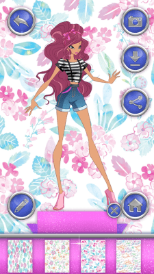 Screenshot of the application World of Winx - Dress Up - #5