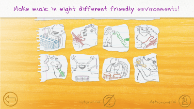 Screenshot of the application MusiQuest ECE: Sketch-a-Song - #5