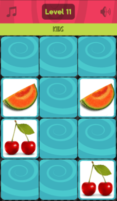 Screenshot of the application Kids memory game - #2