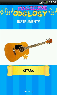 Screenshot of the application Magic sounds - #4