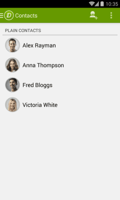 Screenshot of the application Debtors - #12