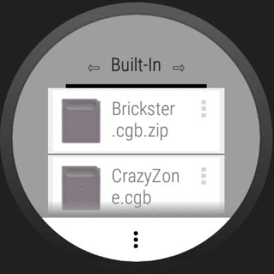 Screenshot of the application Mobile Gameboy - #4