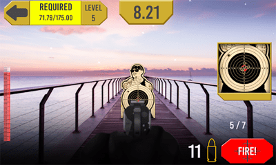 Screenshot of the application End game in the shooting range - #8