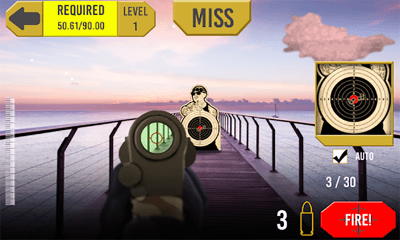 Screenshot of the application End game in the shooting range - #11