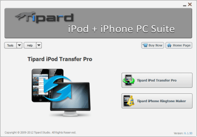 Screenshot of the application iPod + iPhone PC Suite - #2